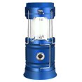 thumbnail image 1 of Blue Solar Outdoor Emergency Portable Lantern, Usb Camping Tent Light Az15152, 1 of 3