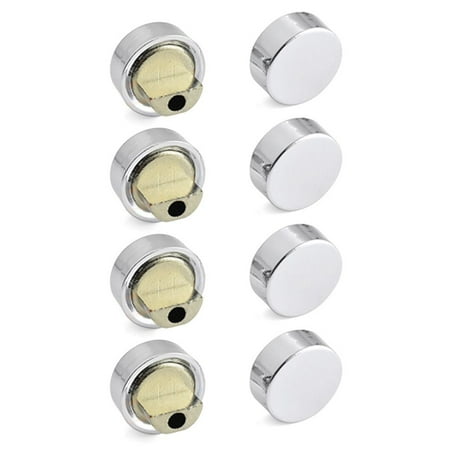 

4PCS Furniture Glass Clamp Spring Bathroom Glass Mirror Hinger Mirror holder Mirror Clip Fixed Accessories STYLE 1