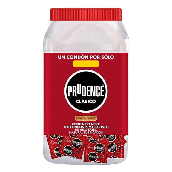 Condones Prudence Clásicos 100 piezas