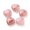 Cherry Quartz, variant on MATROOY 5pcs Gemstone Beads Heart-Shaped Stone No Hole 30x30x15mm for Home Decoration-Pink White Jade