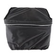 thumbnail image 3 of Colaxi Bike Basket Cover Liner Cargo Net Dustproof Fits Most Bike Baskets Basket Cover Protector for Motorcycles Riding Black with Strap, 3 of 8