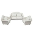 thumbnail image 2 of Ludlz 1 Set 1/12 Dollhouse Sofa Kit Smooth Edge DIY Living Room Set Dollhouse Furniture Doll Decoration Accessories, 2 of 2