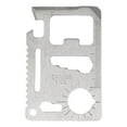 thumbnail image 2 of WHEANG Cheers.US 11 In 1 Pocket Stainless Credit Card Beer Opener Card Multi Functional Tool Perfect In Your Wallet, 2 of 9