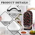 thumbnail image 4 of HELLHERO Heart-Shaped Cherry Pattern Proof Stain Kitchen Blender Dust Cover Reusable Durable Protective Case with Top Handle for Home Kitchen Indoor, 4 of 6