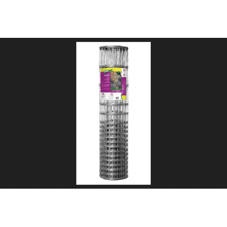 Mickey Fence (Garden Zone Rabbit Shield Garden Fence 28 in. x 50 ft. Galvanized 1 in. x 4 in. Bottom, 4 in. x 4)