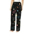 thumbnail image 3 of Fotbe Galaxy Women's Pajama Pants,Sleepwear Pants,Pj Bottoms Drawstring And Pockets-, 3 of 9