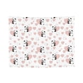 thumbnail image 2 of Bingfone Heart Panda Tapestry Wall Hanging Decor for Living Room Bedroom Dorm Classroom Office Decor 29x37 Inch, 2 of 8