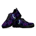 thumbnail image 4 of Boho Design Luxury Fashion Sneakers Purple Golf Sports Print Shoes Hobby/love Flats Comfortable Sneakers, 4 of 8