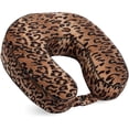 thumbnail image 2 of World's Best Cushion/Soft Memory Foam Travel Neck Pillow (Machine Washable Cover), Gold and Black Color, 2 of 3