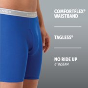 Underwear Boxer Briefs, 10-Pack, Super Value Boxer Briefs, Moisture-Wicking