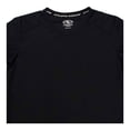thumbnail image 3 of Playera Athletic Works para Caballero con Dry Fit Cuello Redondo Manga Corta Negro Talla M, 3 of 4
