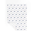 thumbnail image 2 of Lush Decor Narwhal Starfish Reversible Soft & P Oversized Blanket Blue/Gray Single 36X50, 2 of 6