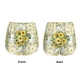 thumbnail image 3 of Hirioo Daisies And Wildflowers for Women's Double Layer Athletic Shorts High-Performance Gym Shorts with Inner Pocket, Elastic Waistband-Small, 3 of 7