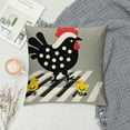 thumbnail image 2 of GOSMITH Farmhouse Chicken Home Sweet Home Throw Pillow Covers, Bless Our Home Seasonal Cushion Case Decoration for Sofa Couch, 2 of 5