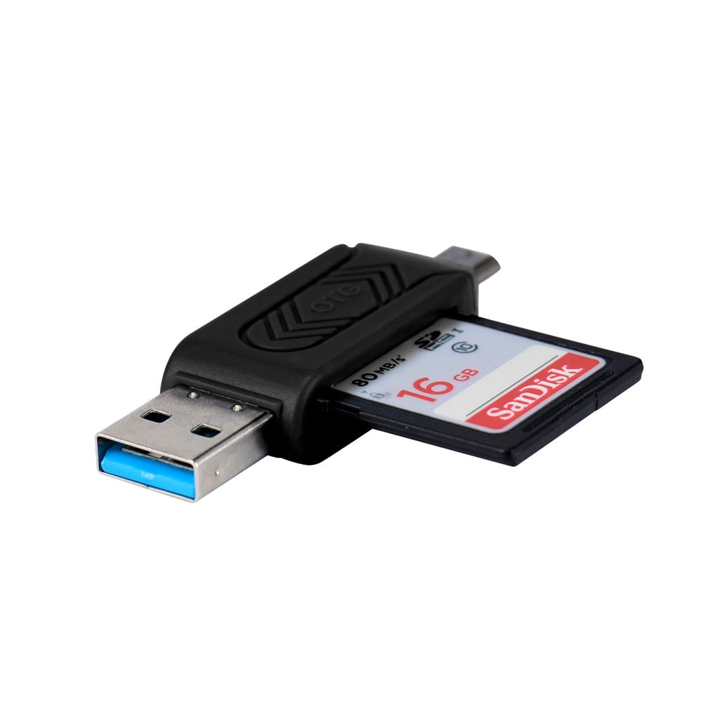 SanFlash PRO USB 3.0 Card Reader Works for Microsoft Surface 2 Adapter to Directly Read at 5Gbps Your MicroSDHC MicroSDXC Cards