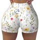 thumbnail image 2 of Fotbe Watercolor Floral A Shorts Sin Costuras – Shorts Deportivos de Cintura Alta para Mujer, Elásticos para Gimnasio, Yoga, Running o Ciclismo-X-Large, 2 of 8