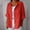 Watermelon Red, variant on Women's Shirts Cotton Linen Tops Long-sleeved V Neck Shirts Rolled Cuffed Cotton Linen Tops for Women 3/4 Sleeve Button-down Front Button Down Shirts for Women Collared Loose Green S
