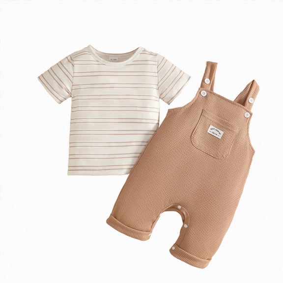 mgoYE Baby Clothes Boy Baby Boy Clothes Newborn Infant Outfits Fall Winter Toddler Romper Pants Set Clothing 0 3 6 9 12 18 Months Size 6-12 Months