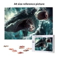 thumbnail image 6 of Naloa Wave Ocean Animal Shark Custom Puzzles Personalized Puzzle 1000 Pieces from Photo Custom Jigsaw Puzzle for Wedding, Graduation, (29.5×19.7in, Vertical), 6 of 9