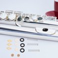 thumbnail image 2 of 1 Set Trumpet Repair Kit Trumpet Bumper Stopper Valve Guide Trumpet Felt Washer, 2 of 9