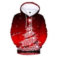 thumbnail image 1 of Chandail à Capuche Numérique 3D de Noël pour Hommes et Femmes, 1 of 3