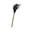 Black, variant on Artificial Calla Lilies 12Pcs 19 Inch Long Stem Purple Flowers, Real Touch EVA Faux Calla Lily for Wedding Bridal Bouquet Centerpiece, Home Decor Mother's Day