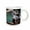 White, variant on 3drose, Douc Langur Monkey, 11oz Magic Transforming Mug