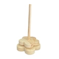 thumbnail image 4 of Yarn Ball Holder Wooden Wool Skein Cord Arts Crafts Knit Thread Yarn Spindle, 4 of 9