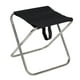 thumbnail image 1 of Taburete de camping plegable, resistente al desgaste, mini, portátil, para jardinería, senderismo y césped. Negro, 1 of 9