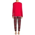thumbnail image 3 of Secret Treasures Women's and Womens's Plus Long Sleeve PJ set, 3 of 5
