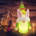thumbnail image 2 of Desktop Ornament for Home Decoration with Rabbit Doll Feature Easter for Desk, 2 of 8