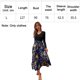thumbnail image 2 of Vestido maxi largo y liso de manga larga para mujer, vestido informal con cuello en V estampado y empalme, 2 of 5