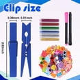 thumbnail image 2 of Juego de alfileres Cheer JOICEE 80 con alfileres para ropa y minianimales de resina, 2 of 7