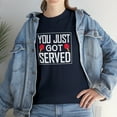 thumbnail image 7 of You Just Got Served Ping Pong Shirt, Christmas Gift, Birthday Tee -ID: 1585, 7 of 7