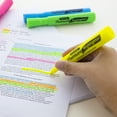 thumbnail image 4 of BAZIC Yellow Highlighter Desk Style Chisel Tip Unscented Marker, 12-Count, 4 of 4
