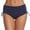 Blue, variant on Women's Bikini Bottoms Ruched High Waisted Swimsuits Drawstring Swim Bottoms