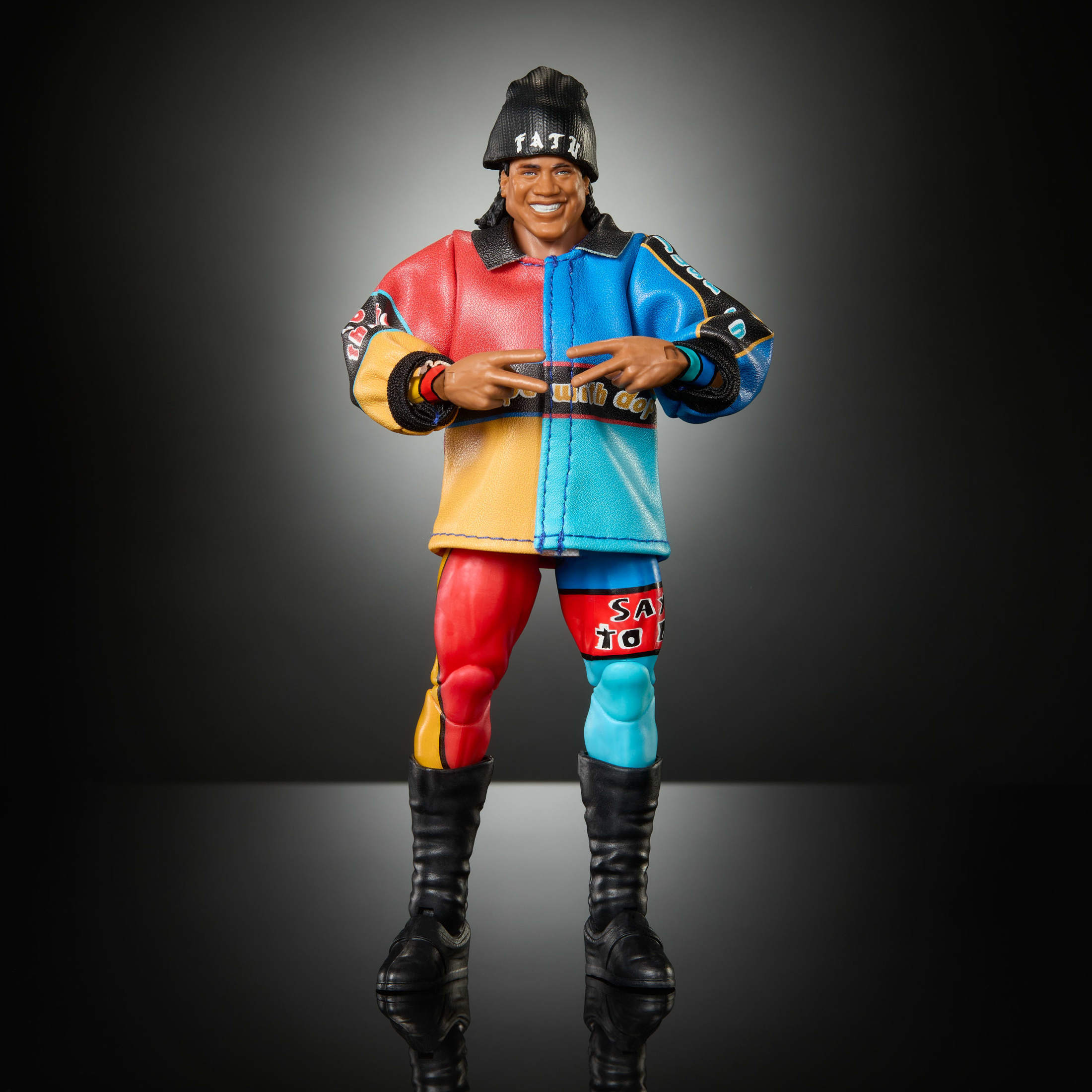 WWE Monday Night War Elite Collection Fatu Action Figure & Accessories 6-inch Collectible Set
