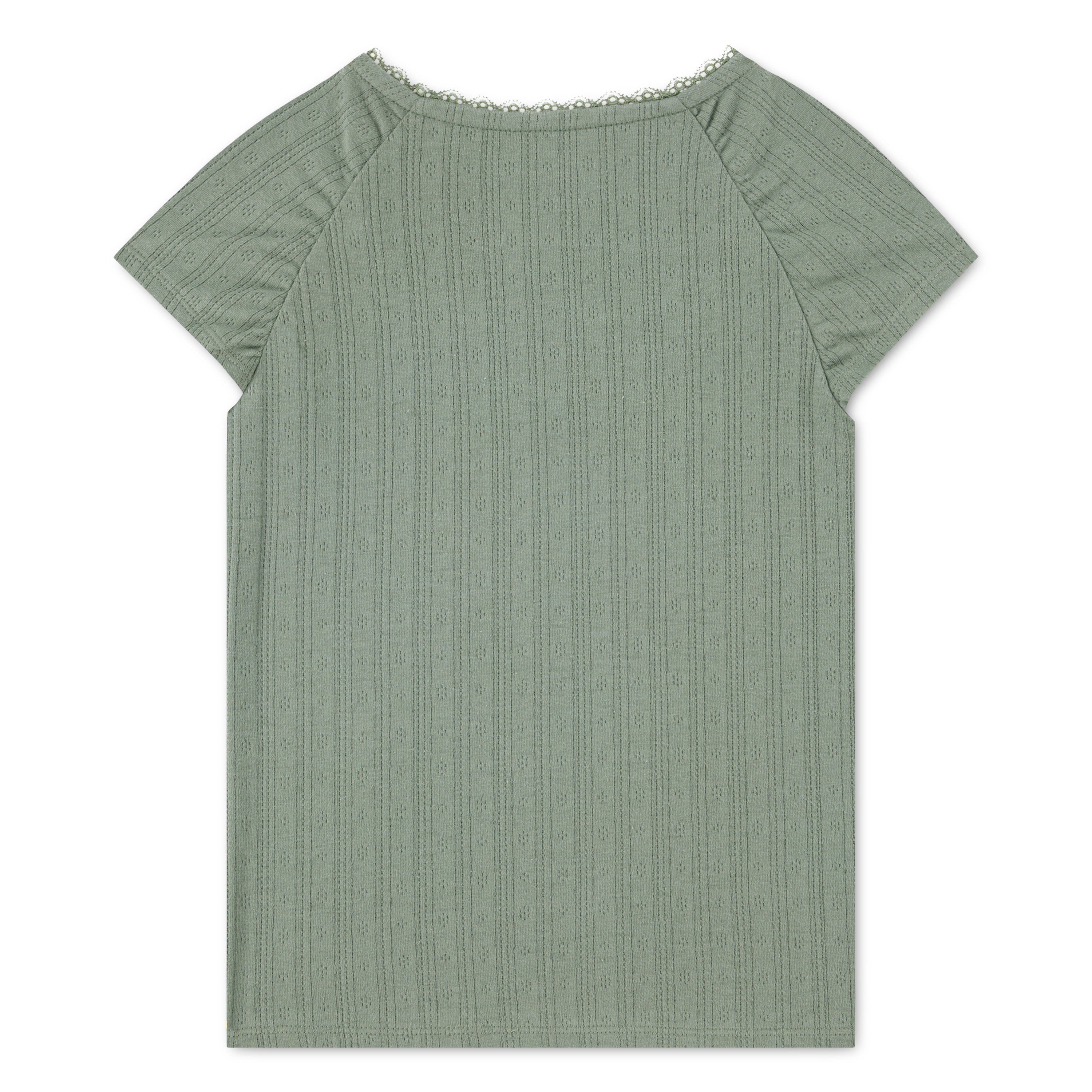 Levi Strauss Signature Girls Ruched Short Sleeve Top, Size 4-16