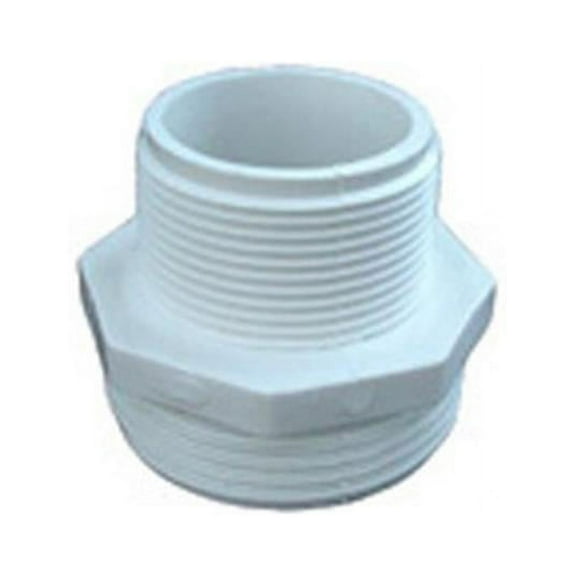 Waterway Plastics 417-4060 1.5 MBT x 1.5 MPT in. Pool & Spa Union Tailpiece