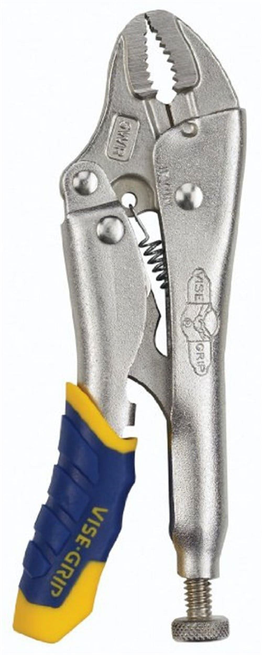 Irwin 09T - Fast Lock 5WR Curved Jaw With Wire Cutter 5" /125 mm