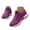A-Purple_YYX, variant on Fsqjgq Athletic Running Shoes for Women Lace-Up Sneaker with Soft Soles Stylish Basketball Sneakers Gym Fitness Trainers Shoe
