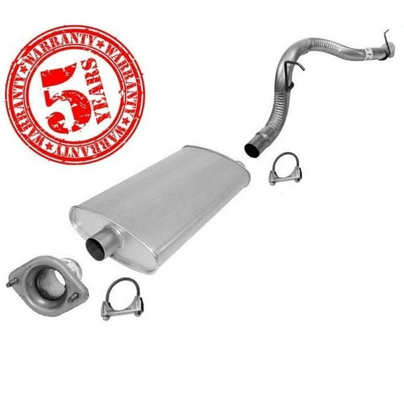 02-07 for Jeep for Liberty 2.4/3.7 Muffler System Pipe Clamps - Made in USA - 108169 700234 54441