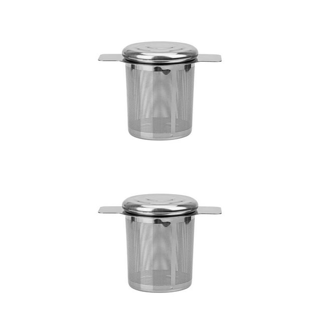 Yuarrent Tea Infuser Coffee Herb Teapot Capacity Drinkware Cafe Strainer Large Leaf Handle Accessories Double Kitchen Type2 NO2