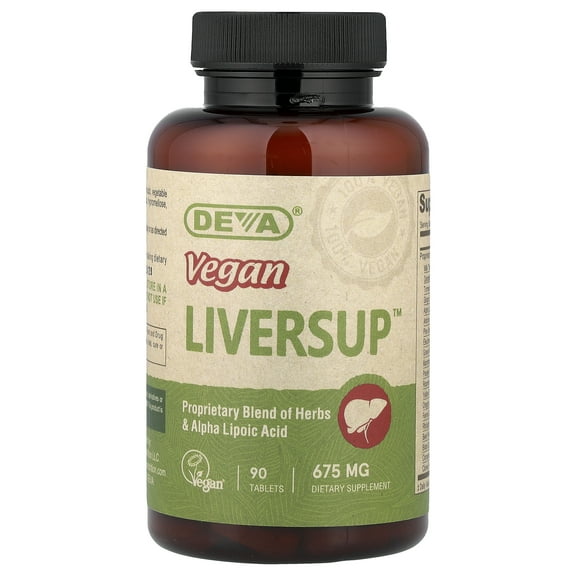 Deva Vegan Liversup, 675 mg , 90 Tablets