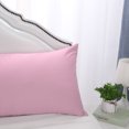 thumbnail image 3 of PiccoCasa Silky-Soft Egyptian Cotton Pillow Covers, Queen, Pink,2 PCS, 3 of 4