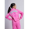 thumbnail image 3 of Barbie Zip Up Jacket and Pants Tracksuit Outfit Set Toddler to Big Kid, 3 of 5