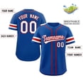 thumbnail image 4 of Personalización Personalizar camiseta de béisbol Camiseta del equipo Imprimir nombre personal Número Ropa deportiva de hip hop Camiseta de béisbol para hombres/mujeres/niños, 4 of 5