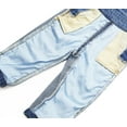 thumbnail image 6 of KIDSCOOL SPACE Baby Girl Letter Ruffled Jeans Overalls, 12-18 Months, 6 of 7