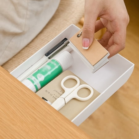 

5 Pieces of Drawer Storage Box Student Stationery