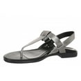 thumbnail image 4 of Vionic Women's Cora Toe Post Slingback Sandal Pewter Metallic 11W, 4 of 6